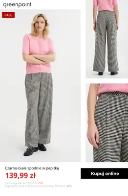 Greenpoint - gazetka promocyjna Spodnie do -50% od wtorku 20.01  - strona 11