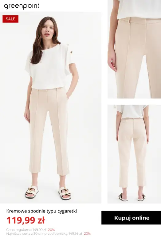 Greenpoint - gazetka promocyjna Spodnie do -50% od wtorku 20.01  - strona 12