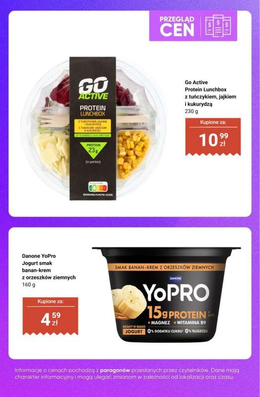 Biedronka - gazetka promocyjna Produkty FIT i PROTEINOWE - przegląd cen od czwartku 22.01  - strona 9