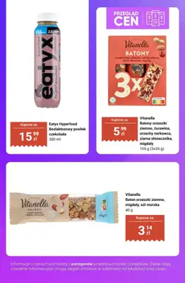 Biedronka - gazetka promocyjna Produkty FIT i PROTEINOWE - przegląd cen od czwartku 22.01  - strona 7