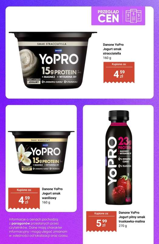 Biedronka - gazetka promocyjna Produkty FIT i PROTEINOWE - przegląd cen od czwartku 22.01  - strona 10