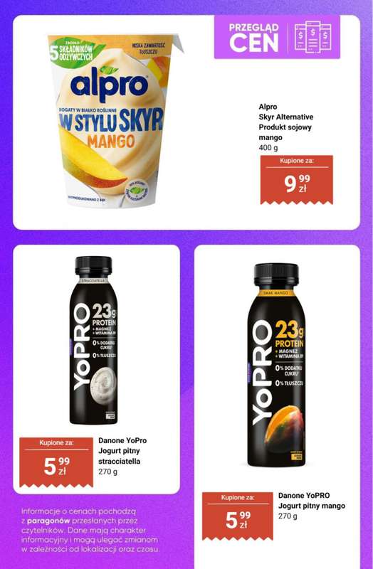 Biedronka - gazetka promocyjna Produkty FIT i PROTEINOWE - przegląd cen od czwartku 22.01  - strona 5