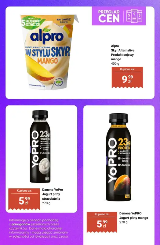 Biedronka - gazetka promocyjna Produkty FIT i PROTEINOWE - przegląd cen od czwartku 22.01  - strona 5