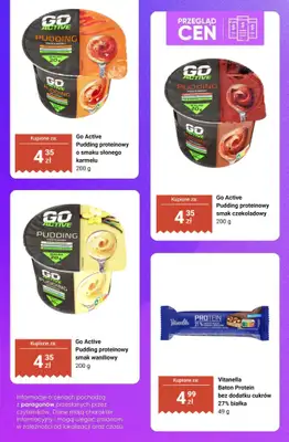 Biedronka - gazetka promocyjna Produkty FIT i PROTEINOWE - przegląd cen od czwartku 22.01  - strona 2