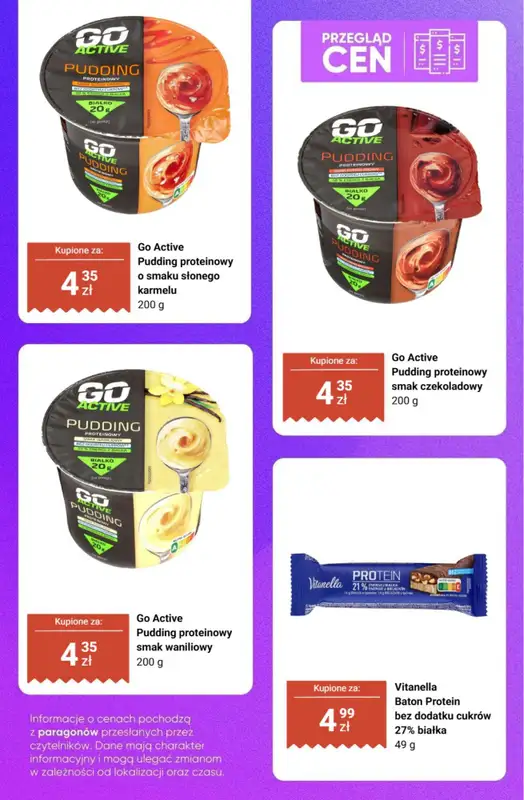 Biedronka - gazetka promocyjna Produkty FIT i PROTEINOWE - przegląd cen   - strona 2