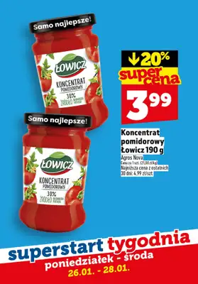 TOPAZ - gazetka promocyjna Superstart tygodnia od poniedziałku od poniedziałku 26.01 do środy 28.01 - strona 5