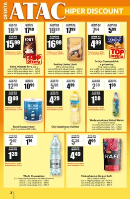 Auchan - gazetka promocyjna Gazetka ATAC Hiper Discount od czwartku 22.01 do środy 11.02 - strona 2