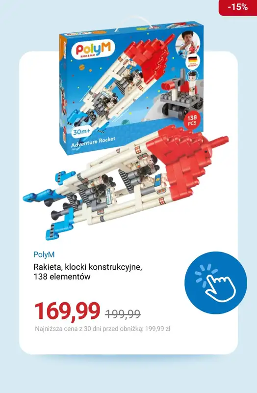 Smyk - gazetka promocyjna Klocki PolyM do -25% od wtorku 20.01 do poniedziałku 26.01 - strona 9