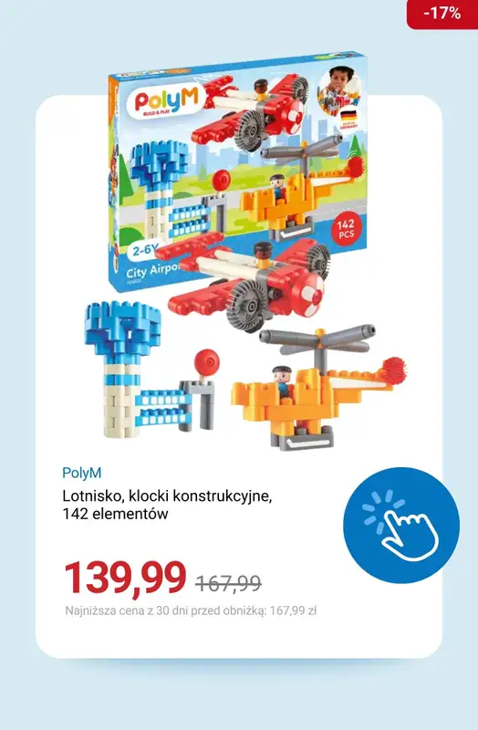 Smyk - gazetka promocyjna Klocki PolyM do -25% od wtorku 20.01 do poniedziałku 26.01 - strona 6