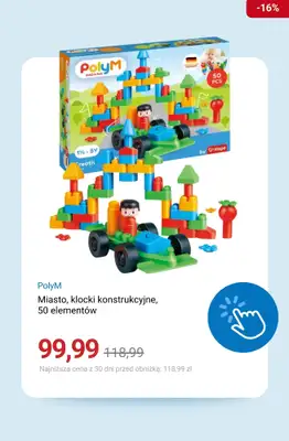 Smyk - gazetka promocyjna Klocki PolyM do -25% od wtorku 20.01 do poniedziałku 26.01 - strona 7