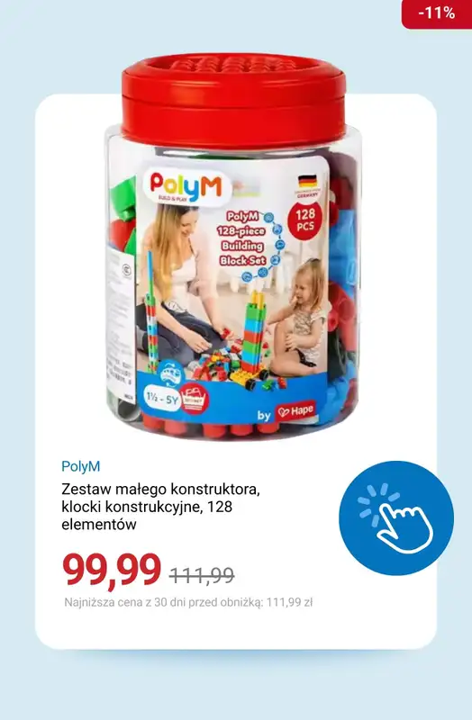 Smyk - gazetka promocyjna Klocki PolyM do -25% od wtorku 20.01 do poniedziałku 26.01 - strona 8