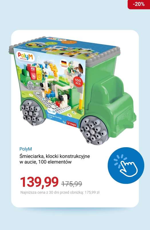 Smyk - gazetka promocyjna Klocki PolyM do -25% od wtorku 20.01 do poniedziałku 26.01 - strona 5