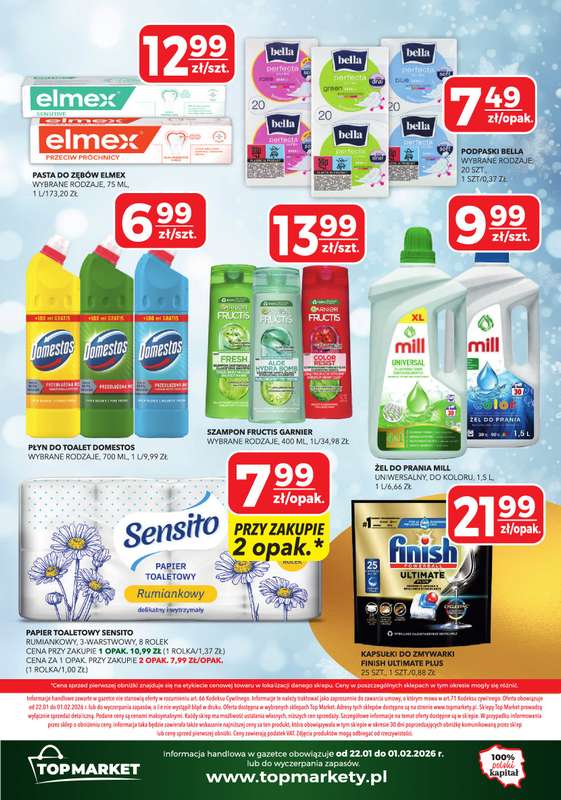 Top Market - gazetka promocyjna Gazetka od czwartku 22.01 do niedzieli 01.02 - strona 12