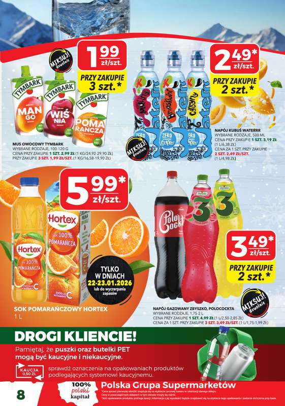 Top Market - gazetka promocyjna Gazetka od czwartku 22.01 do niedzieli 01.02 - strona 8