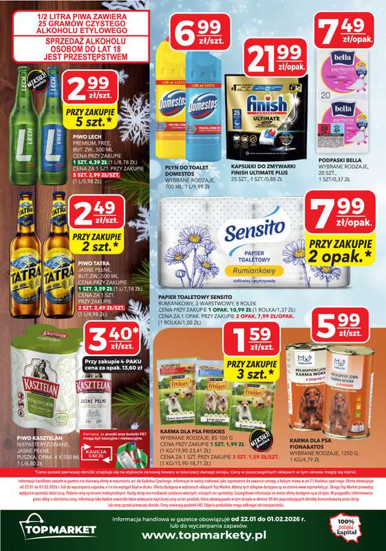 Top Market - gazetka promocyjna Gazetka od czwartku 22.01 do niedzieli 01.02 - strona 4