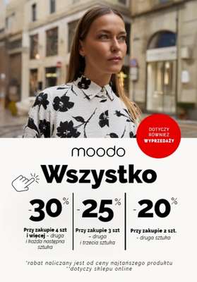 BEST SALE - gazetka promocyjna Moodo | Kupuj więcej, płać mniej! od wtorku 20.01 do poniedziałku 26.01