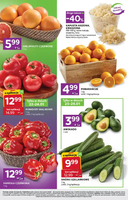 Stokrotka - gazetka promocyjna Gazetka Express od czwartku 22.01 do środy 28.01 - strona 2