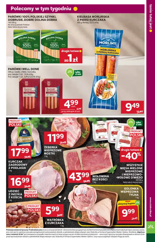 Stokrotka - gazetka promocyjna Gazetka Market od czwartku 22.01 do środy 28.01 - strona 7