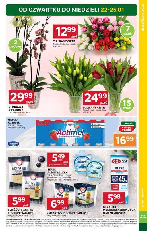 Stokrotka - gazetka promocyjna Gazetka Supermarket od czwartku 22.01 do środy 28.01 - strona 5