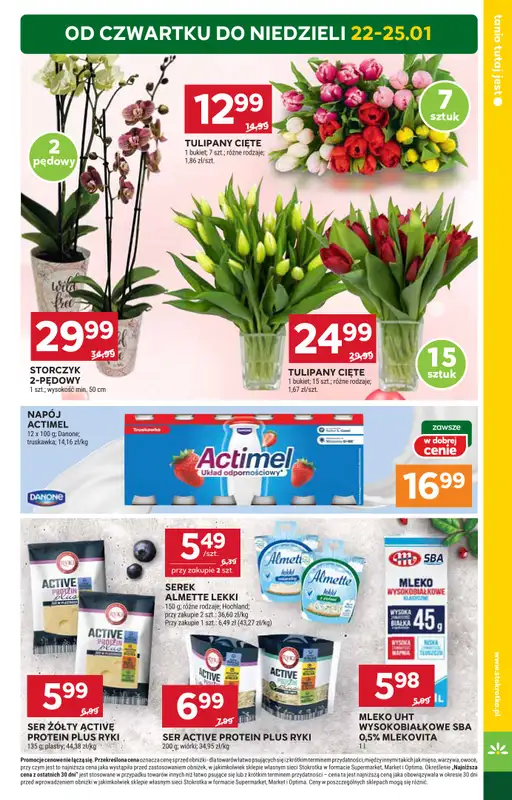 Stokrotka - gazetka promocyjna Gazetka Supermarket od czwartku 22.01 do środy 28.01 - strona 5