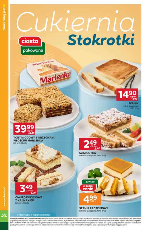 Stokrotka - gazetka promocyjna Gazetka Supermarket od czwartku 22.01 do środy 28.01 - strona 14