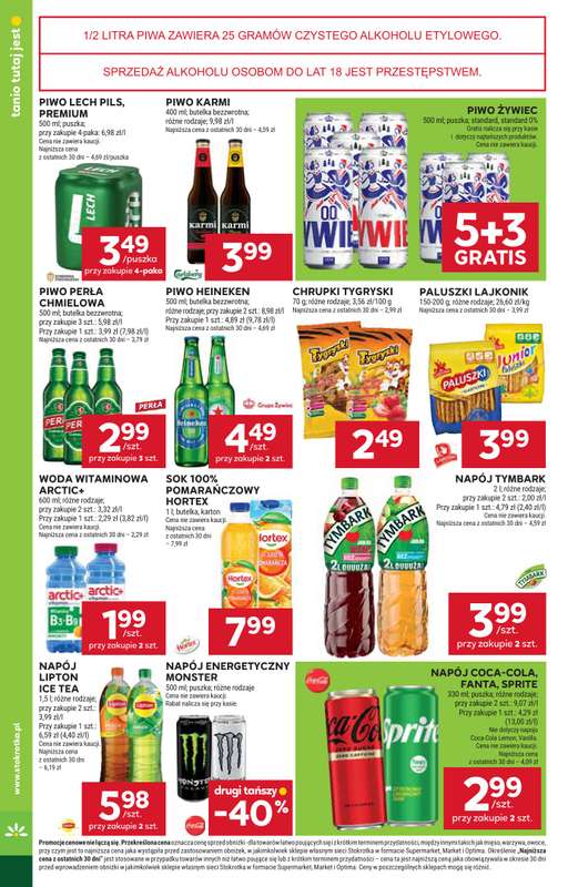 Stokrotka - gazetka promocyjna Gazetka Supermarket od czwartku 22.01 do środy 28.01 - strona 30