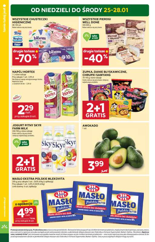 Stokrotka - gazetka promocyjna Gazetka Supermarket od czwartku 22.01 do środy 28.01 - strona 4