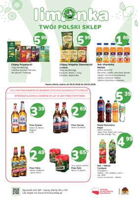 Limonka - gazetka promocyjna Plakaty promocyjne od czwartku 29.01 do niedzieli 08.02 - strona 2