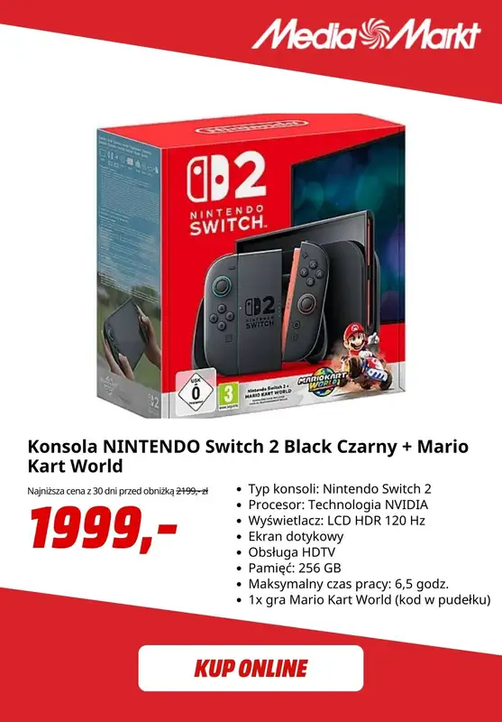 Media Markt - gazetka promocyjna Okazje na Nintendo Switch 2 do -43% od wtorku 20.01 do poniedziałku 26.01 - strona 3