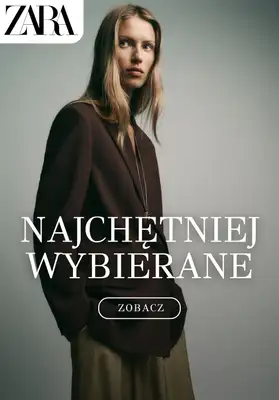 Zara - gazetka promocyjna Najchętniej wybierane od wtorku 20.01 