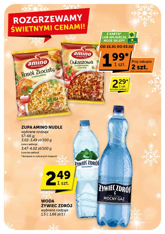 Groszek - gazetka promocyjna Gazetka Market  do wtorku 03.02 - strona 2