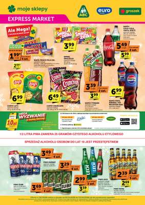 Groszek - gazetka promocyjna Gazetka Expressmarket  do wtorku 03.02