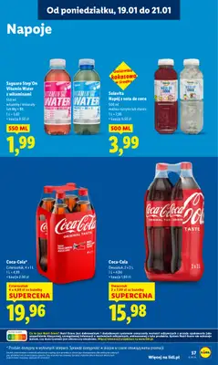 Lidl - gazetka promocyjna Oferta od poniedziałku od poniedziałku 19.01 do środy 21.01 - strona 57