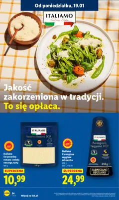 Lidl - gazetka promocyjna Oferta od poniedziałku od poniedziałku 19.01 do środy 21.01 - strona 34