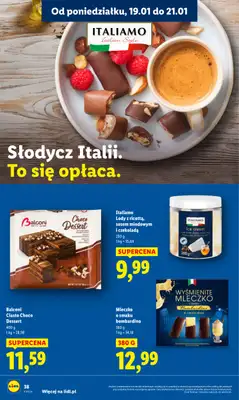 Lidl - gazetka promocyjna Oferta od poniedziałku od poniedziałku 19.01 do środy 21.01 - strona 38
