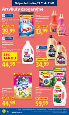 Lidl - gazetka promocyjna Oferta od poniedziałku od poniedziałku 19.01 do środy 21.01 - strona 64