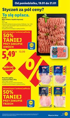 Lidl - gazetka promocyjna Oferta od poniedziałku od poniedziałku 19.01 do środy 21.01 - strona 5