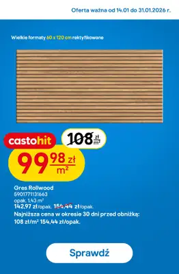 Castorama - gazetka promocyjna Najlepsze oferty od wtorku 20.01 do soboty 31.01 - strona 4