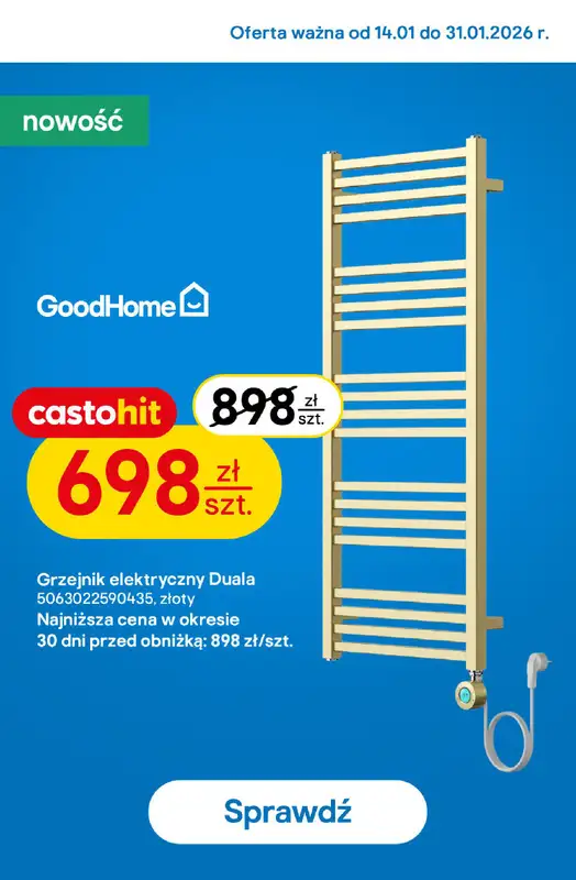 Castorama - gazetka promocyjna Najlepsze oferty od wtorku 20.01 do soboty 31.01 - strona 6