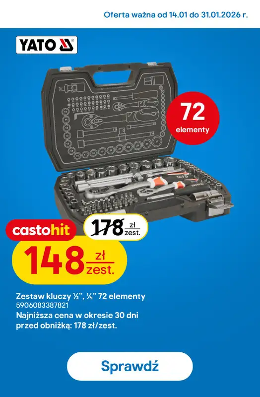 Castorama - gazetka promocyjna Najlepsze oferty od wtorku 20.01 do soboty 31.01 - strona 8