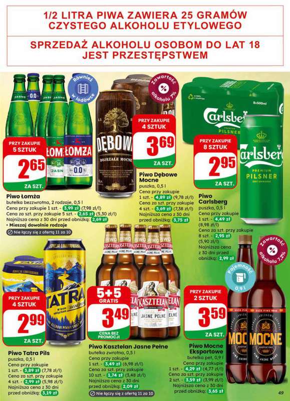 Dino - gazetka promocyjna Gazetka 04 / 2026 od środy 21.01 do wtorku 27.01 - strona 49