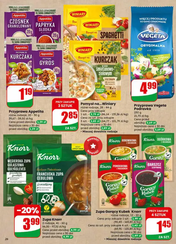 Dino - gazetka promocyjna Gazetka 04 / 2026 od środy 21.01 do wtorku 27.01 - strona 26