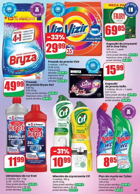 Dino - gazetka promocyjna Gazetka 04 / 2026 od środy 21.01 do wtorku 27.01 - strona 65