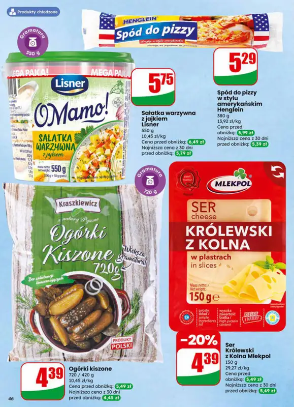 Dino - gazetka promocyjna Gazetka 04 / 2026 od środy 21.01 do wtorku 27.01 - strona 46