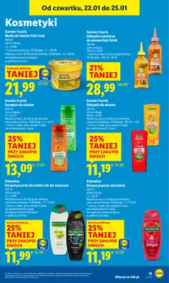 Lidl - gazetka promocyjna Oferta od czwartku od czwartku 22.01 do niedzieli 25.01 - strona 51