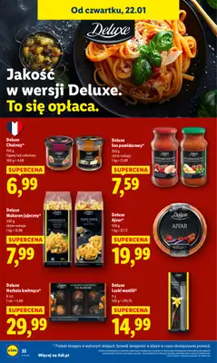 Lidl - gazetka promocyjna Oferta od czwartku od czwartku 22.01 do niedzieli 25.01 - strona 32