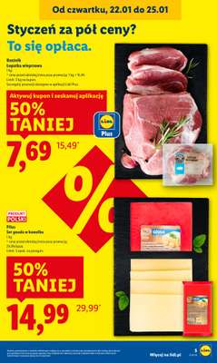 Lidl - gazetka promocyjna Oferta od czwartku od czwartku 22.01 do niedzieli 25.01 - strona 5