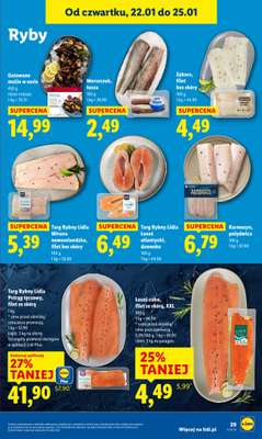 Lidl - gazetka promocyjna Oferta od czwartku od czwartku 22.01 do niedzieli 25.01 - strona 29