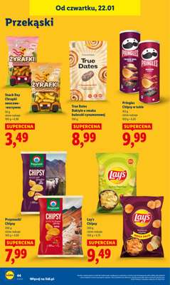 Lidl - gazetka promocyjna Oferta od czwartku od czwartku 22.01 do niedzieli 25.01 - strona 44
