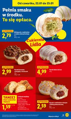 Lidl - gazetka promocyjna Oferta od czwartku od czwartku 22.01 do niedzieli 25.01 - strona 25